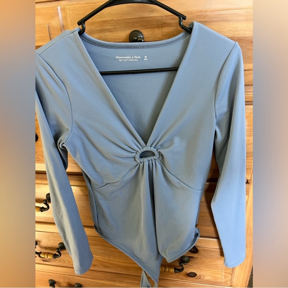 Abercrombie & Fitch Blue Women's Bodysuit